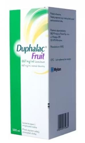 Zdjęcie Duphalac Fruit rozt.doust. 0,667g/ml 500ml