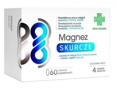 Zdjęcie Magnez Skurcze Świat Zdrowia tabl. 60tabl.