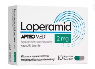 Zdjęcie Loperamid APTEO MED kaps.twarde 2mg 20kaps