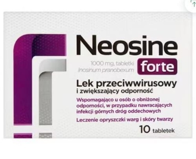 Zdjęcie Neosine Forte tabl. 1 g 10 tabl.