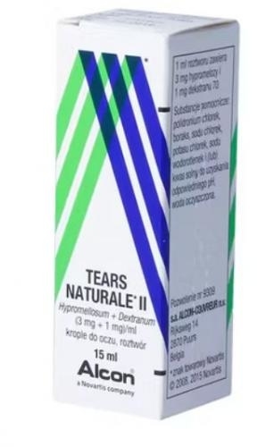 Zdjęcie Tears Naturale 2 kr.d/oczu 15ml