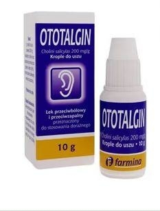 Zdjęcie Ototalgin krop.do uszu 0,2 g/1g 10 g
