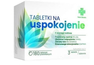 Zdjęcie Tabletki na uspok. Świat Zdrowia 180 tabl