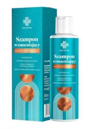 Zdjęcie ŚWIAT ZDROWIA Szampon wzmac włosy 200ML