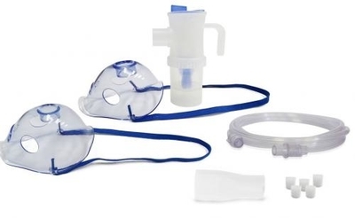 Zdjęcie Zestaw akcesoriów do inhalacji, nebulizacji ZZ-04 duży nebulizator 12ml drobnocząsteczkowy