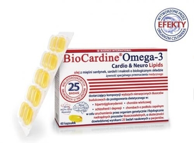 Zdjęcie Biocardine Omega-3 60kaps.