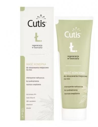 Zdjęcie CUTIS Ł - ŁUSZCZYCA maść konopna 20% + CBD