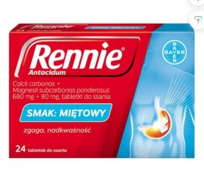 Zdjęcie Rennie antacidum 48 tabl.d/ss.