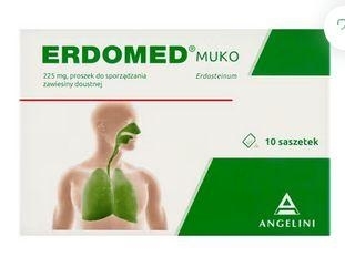 Zdjęcie Erdomed Muko prosz.dosp.zaw.doust. 0,225g 