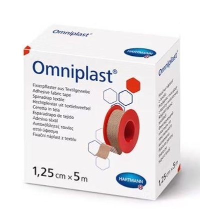 Zdjęcie Plast.OMNIPLAST 1,25cmx5m na tkan.beż